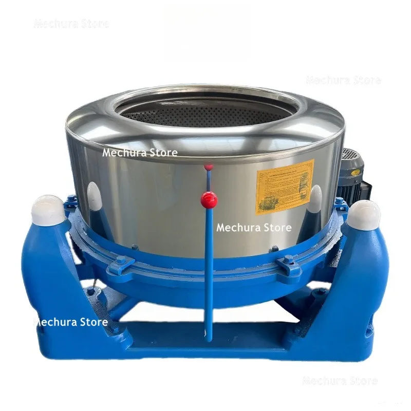 Stainless Steel Industrial Dehydrator Flat Hanging Bag Centrifuge Oil Spinner Oil Removal Machine Food & Iron Filings Spin Dryer
