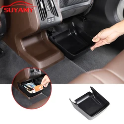For BMW X1 IX1 U11 2023-2024 ABS Car Rear Air Outlet Storage Box Trim Car Organizer Tray Accessories