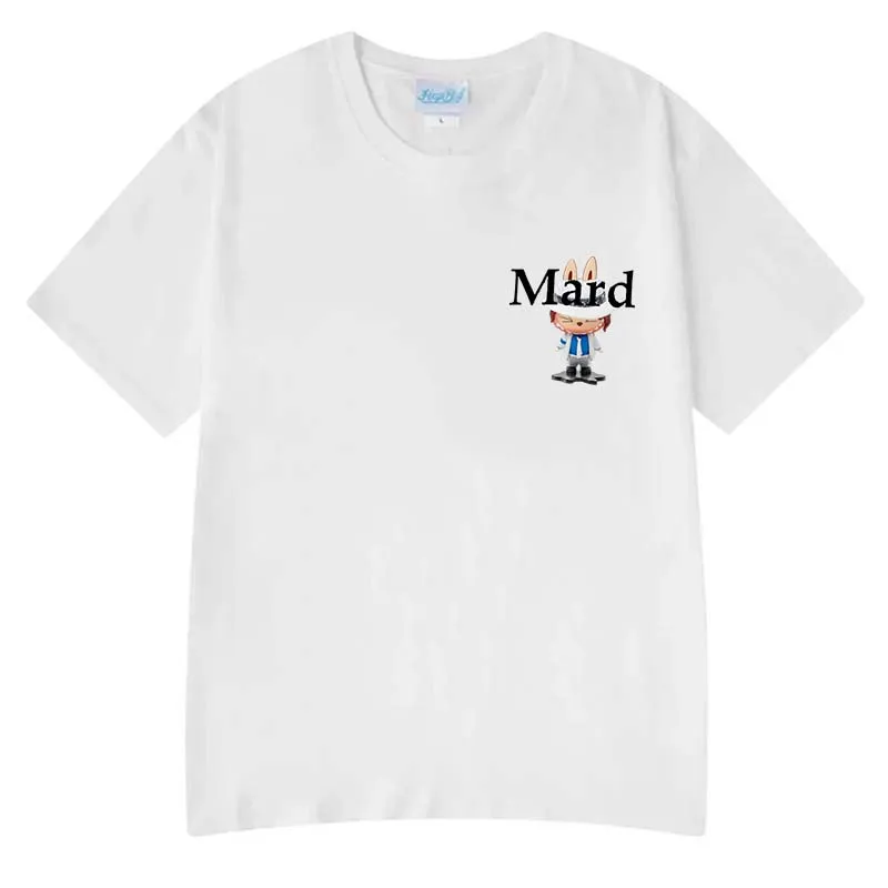 

Mardi x Labubu: Bunny in Retro Suit, Cool Vibes, Crossover Tee.