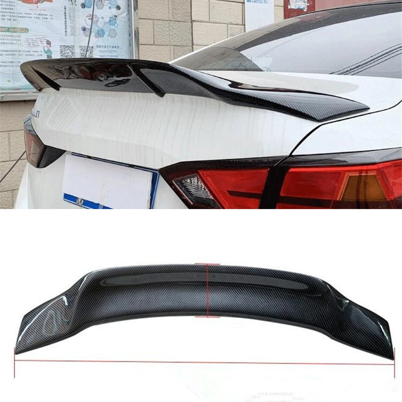 FOR REAL CARBON FIBER GT SPOILER WING NEW NISSAN ALTIMA TEANA CAR TRUNK REAR LIP TAIL FIN SPOILER ACCESSORIES 2019 2020