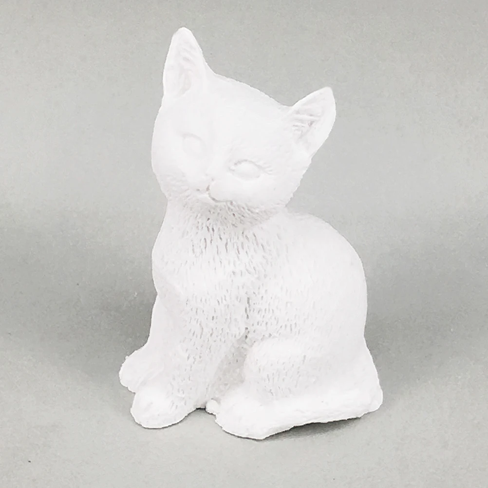 

1 Pc Silicone Mold Cat Shaped Design Mousse Cake Decorating Tool Dessert Chocolate Fondant Mold (Pink)
