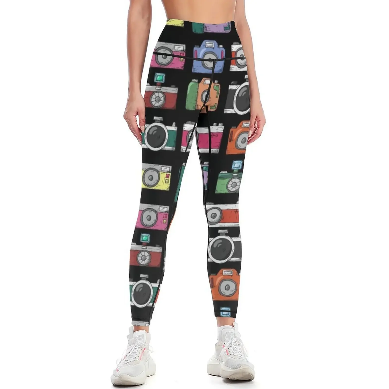 

Vintage Camera Leggings Legging sexy woman Sports pants for legging pants raises butt sports tennis for Womens Leggings