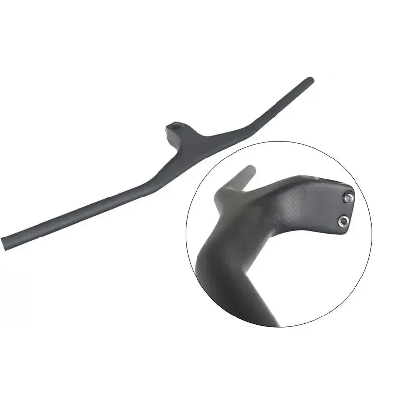 Carbon Fiber Bicycle Integrated Mountain Bike Straight Handle