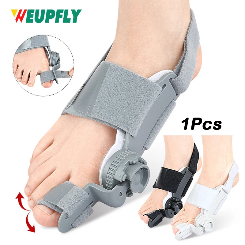

1PCS Bunion Corrector for Men and Women Big Toe,Adjustable Bunion Splint,Orthopedic Toe Straightener with Anti-slip Heel Strap