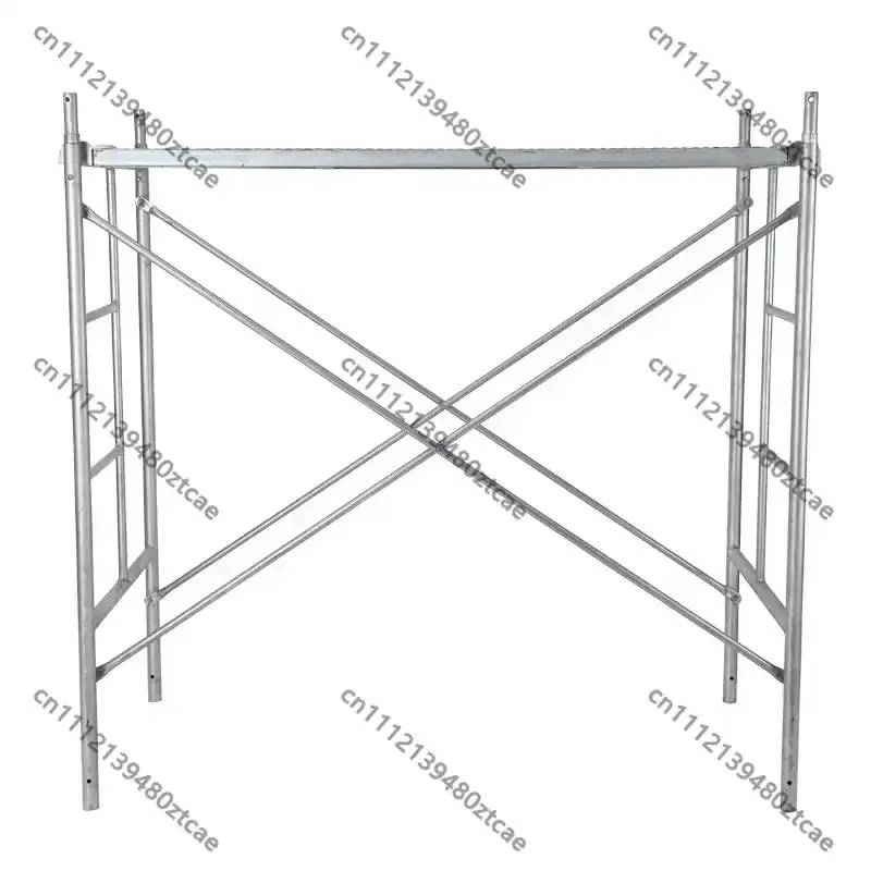 Upgraded Ladder Frame Scaffold Mobile Movable Scaffolding Steel Frame Construction Engineering Decoration Work Platform