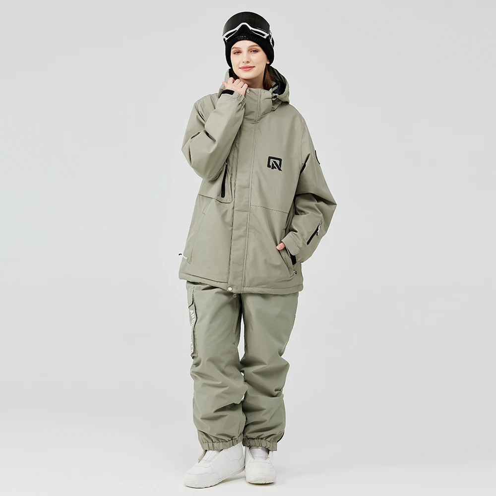 ملابس التزلج، مجموعات بدلات التزلج على الجليد، سترات التزلج على الجليد، سترات وسراويل التزلج، سراويل مرايل التزلج على الجليد، للرجال والنساء #5