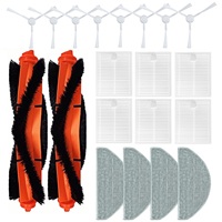 Accessories For Xiaomi E12 E10 B112 Sweeping Robot Vacuum Cleaner, Main brush Side brush mop cloth HEPA filter spare parts