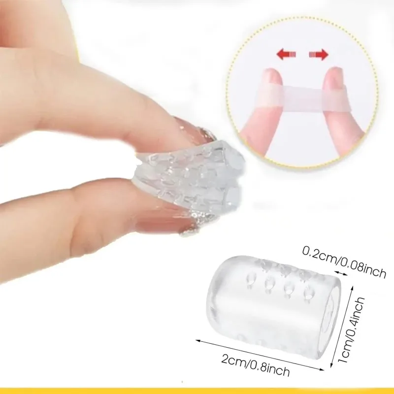 20/30/100pcs Toe Protectors Silicone Gel Caps Corns Calluses Blisters Pain Relief Soft Toe Sleeves Cushions Protetor Toe Socks