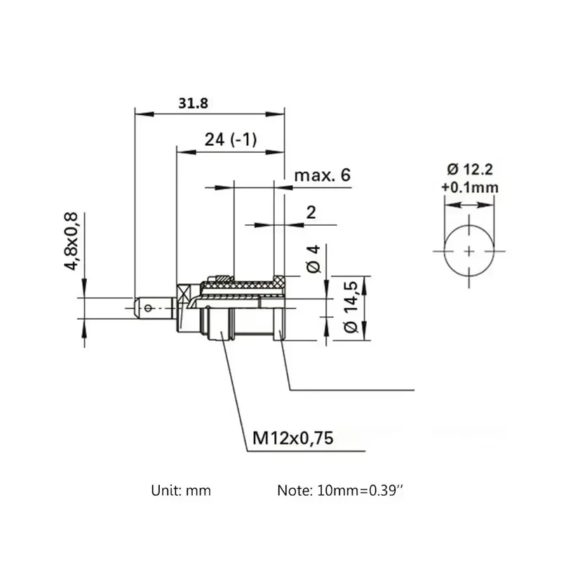 20PCS Insulated Safety 32A 4mm Banana Socket Terminal 5 Colors Female Jack Panel Mount Socket Binding Post Wire Connector