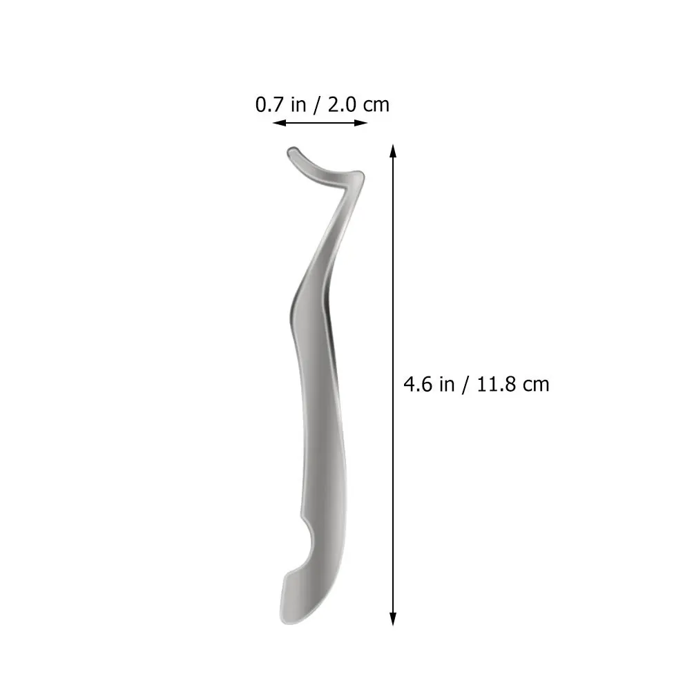 작은 스테인리스 스틸 속눈썹 도구 유용한 속눈썹 애플리케이터 가짜 속눈썹을 뽑아내고 배치하고 제거하는 데 필수적인 메이크업 도구