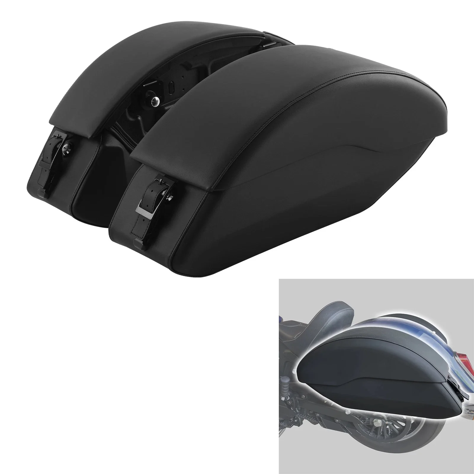 Motorcycle Saddlebags Saddle Bag For Indian Scout 2015-2024 Scout Sixty 2016-2024 Luggage Side Box