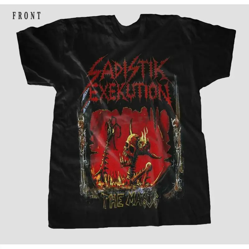 Sadistik Exekution Band le magicien t-shirt pleine taille S 5XL