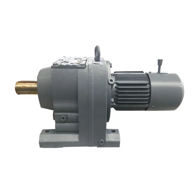 

45kw R137 Low Speed Reducer Sewing Machine Electric Gearbox Motor Helical Gear Box Reducer Motor with Gear Box