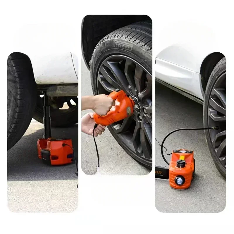 Multifunctional air pump, hydraulic electric jack