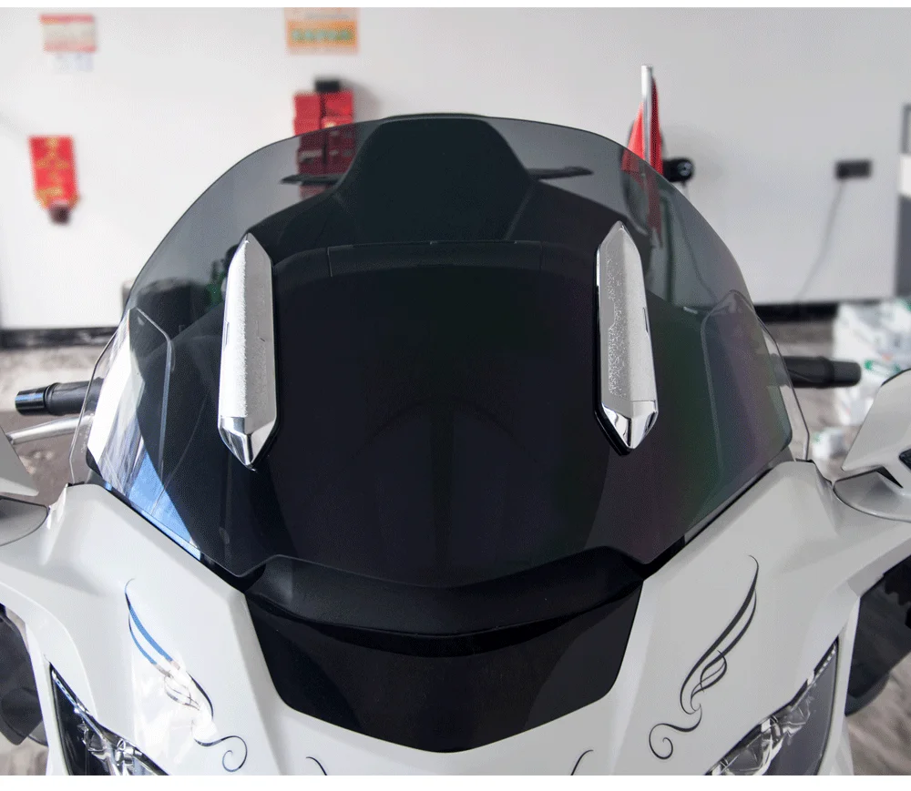 PANICAL Suitable for Honda Gold Wing GL1800 F6B 2018-2025 Motorcycle Windshield 15.5-inch Windguard Parts