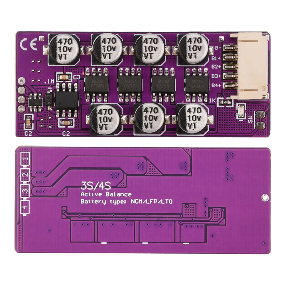 3S 4S 5S 6S Pojemnościowy aktywny moduł wyrównujący baterię litową System zarządzania baterią