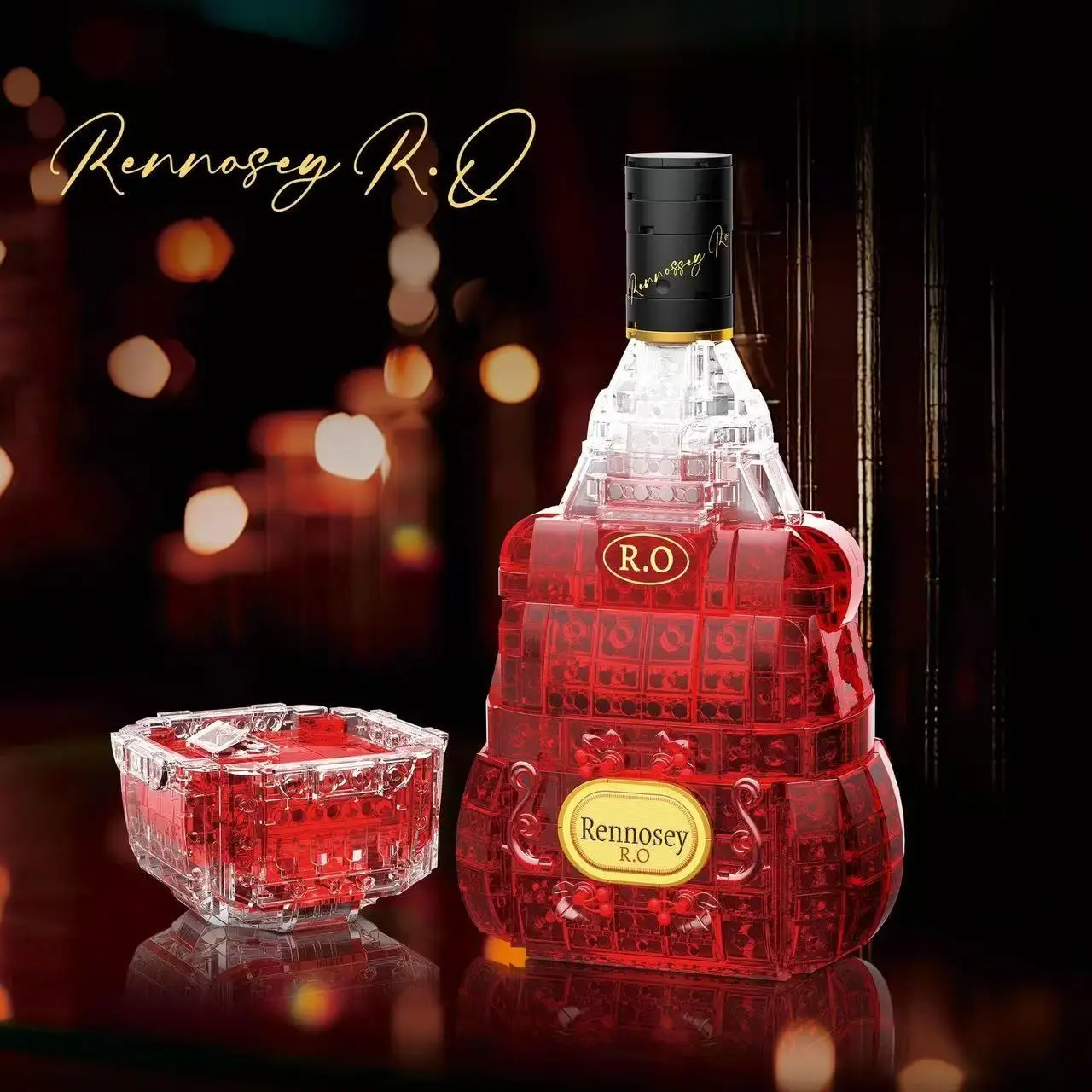 

STACKO BRICKS 03001 Lenors R.O. Liquor Bottle
