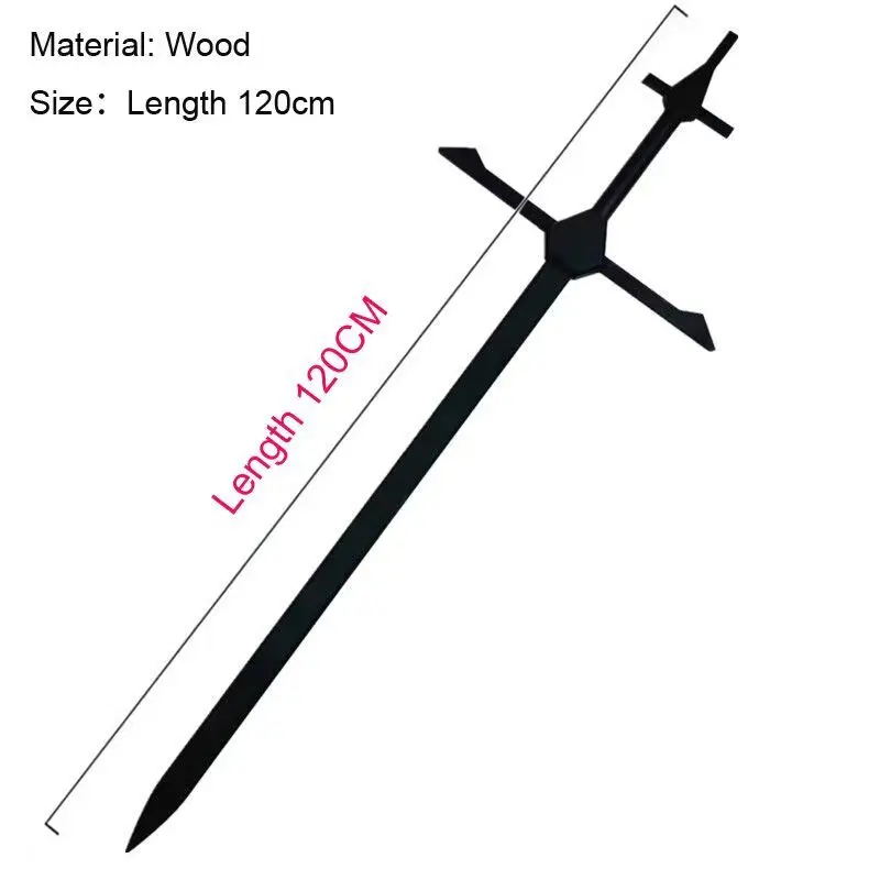 The Eminence in Shadow Cid Kageno Shadow Garden Anime Peripheral Cosplay Sword Prop Halloween Christmas Party Costume Accessory