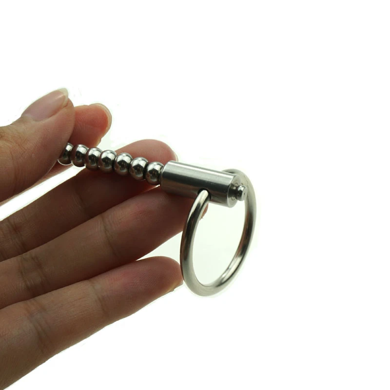 Bielizna męska elastyczne urządzenie costy przednie koraliki z pierścieniami odzież ze stali nierdzewnej narzędzia do ćwiczeń bokserki