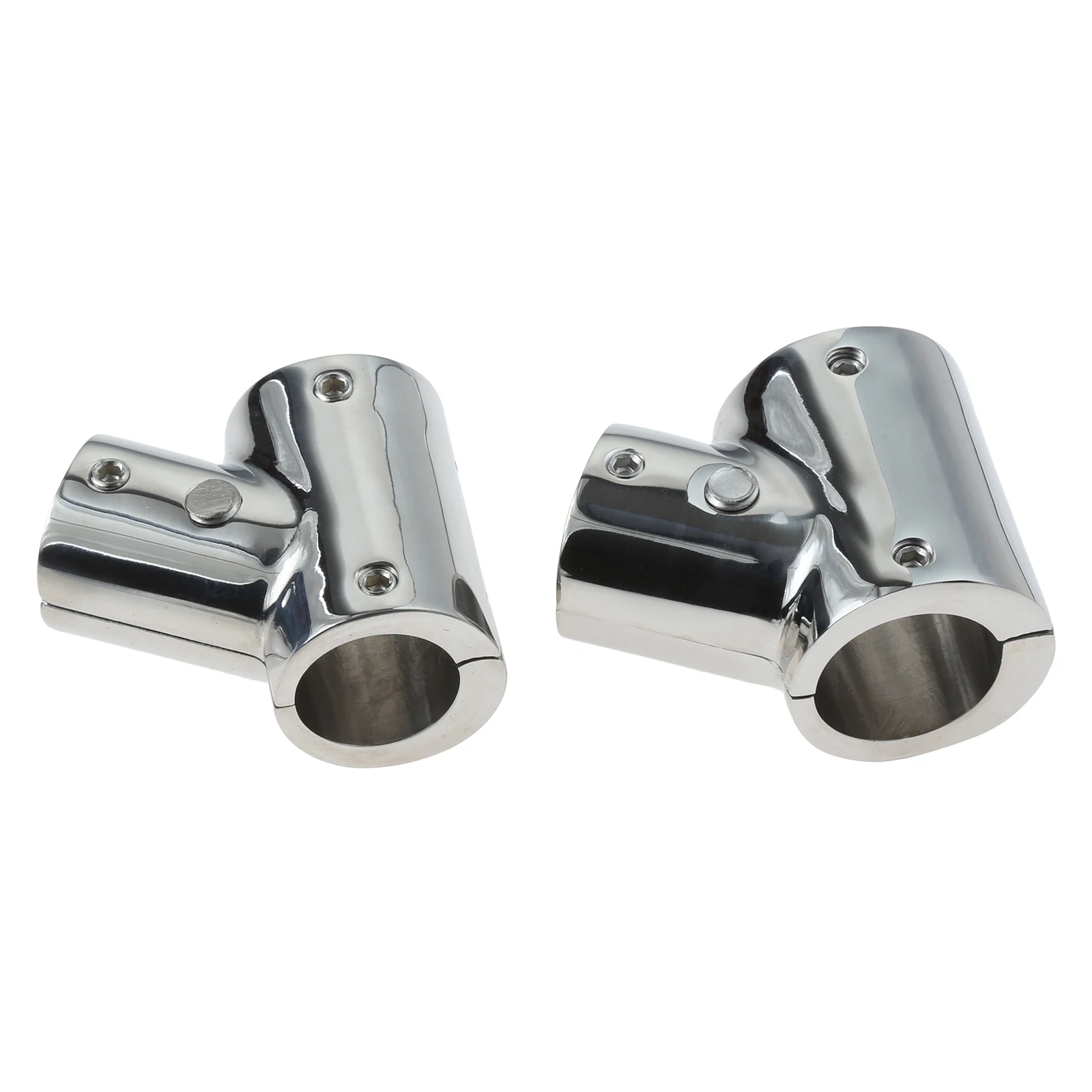 

1 Pc Boat Handrail Tee Fitting 3 Way 60 Degree Boat Fitting Tee Connector 22/25mm Stainless Steel for Boat Yacht and Kayak