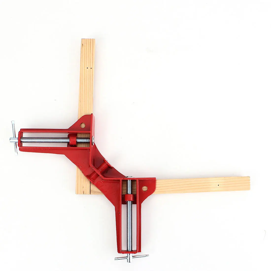 Ensemble de pinces de fixation à Angle de 90 degrés, 4 pièces, corps en alliage d'aluminium réglable, ouverture maximale 3 pouces, Guide de fixation à Angle droit