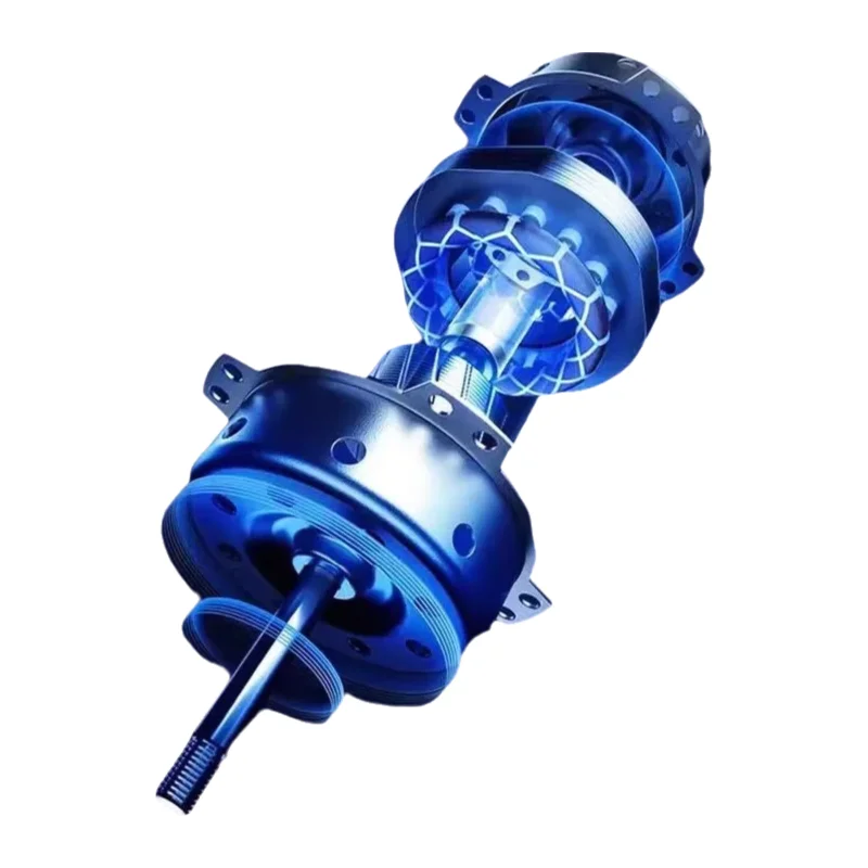 آلة ستارة الهواء بالطرد المركزي من الفولاذ المقاوم للصدأ بقدرة 1100 وات للتخزين البارد وحجم الهواء العالي مناسبة للاستخدام في المصنع. #3