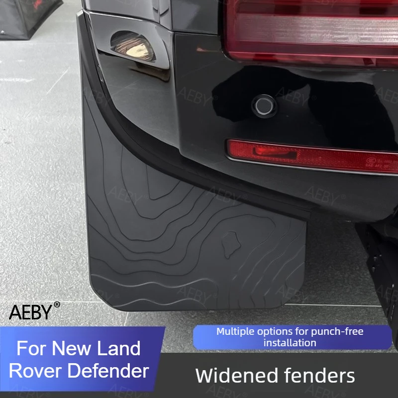For New Land Rover Defender 2020-2026 fender splash guard,Anti-collision sand board,Front and rear wheel fenders,Accessories