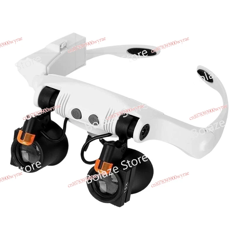 Ophthalmology Eye medical head mounted magnifying glass microscope high definition binocular professional micro engraving repair