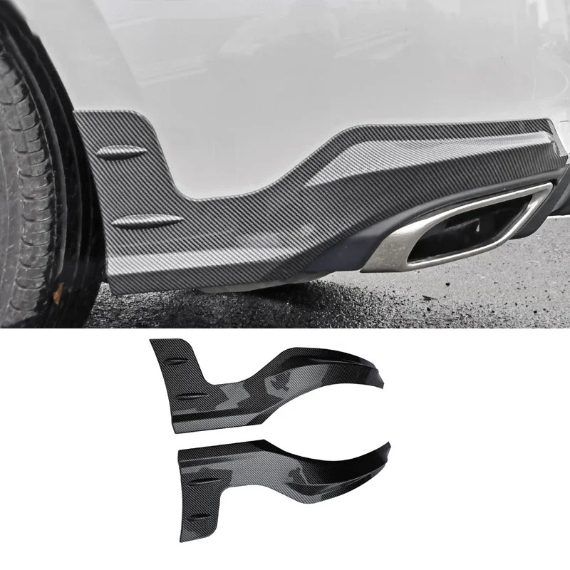 For 2022 2023 2024 11th Gen Honda Civic Hatchback Rear Package Corner Rear Bumper Side Extension Aprons MU Style Body Kit Tuning