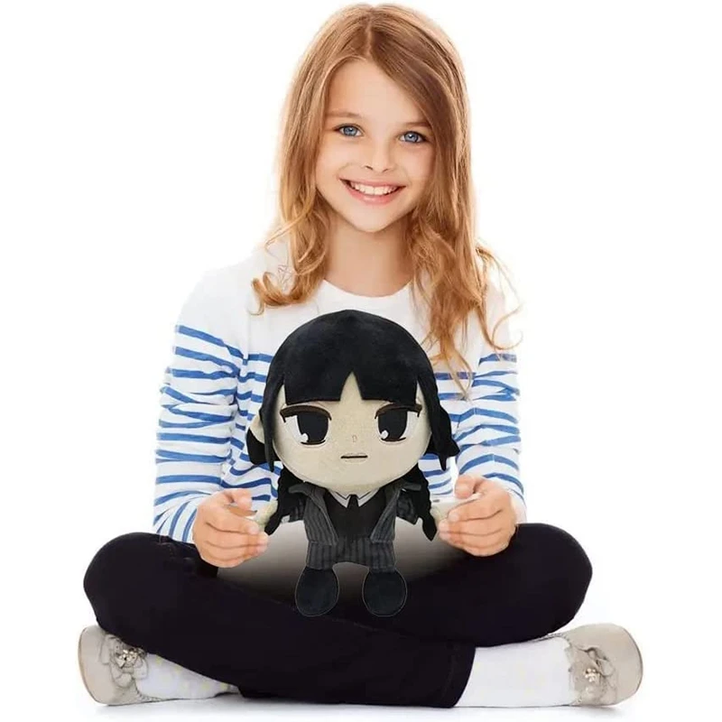 25cm Wednesday Addams Plush Toy The Thing Hand Addams Family Soft Stuffed Doll Figure Pillows Surprise Gift for Boy Girl