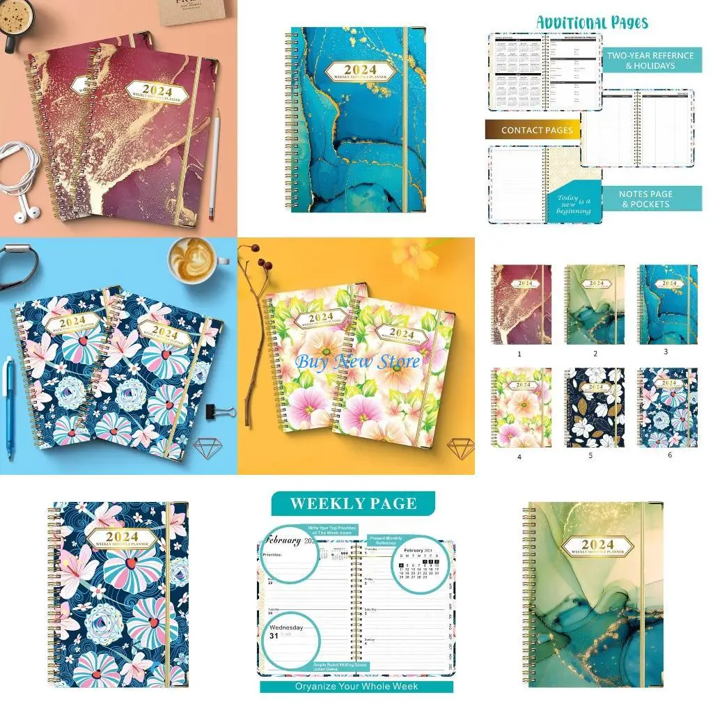 20CE 2024 تقويم الأيام الشهرية السنوية، تقويم سلكي لخطة التعليم المنزلي #1