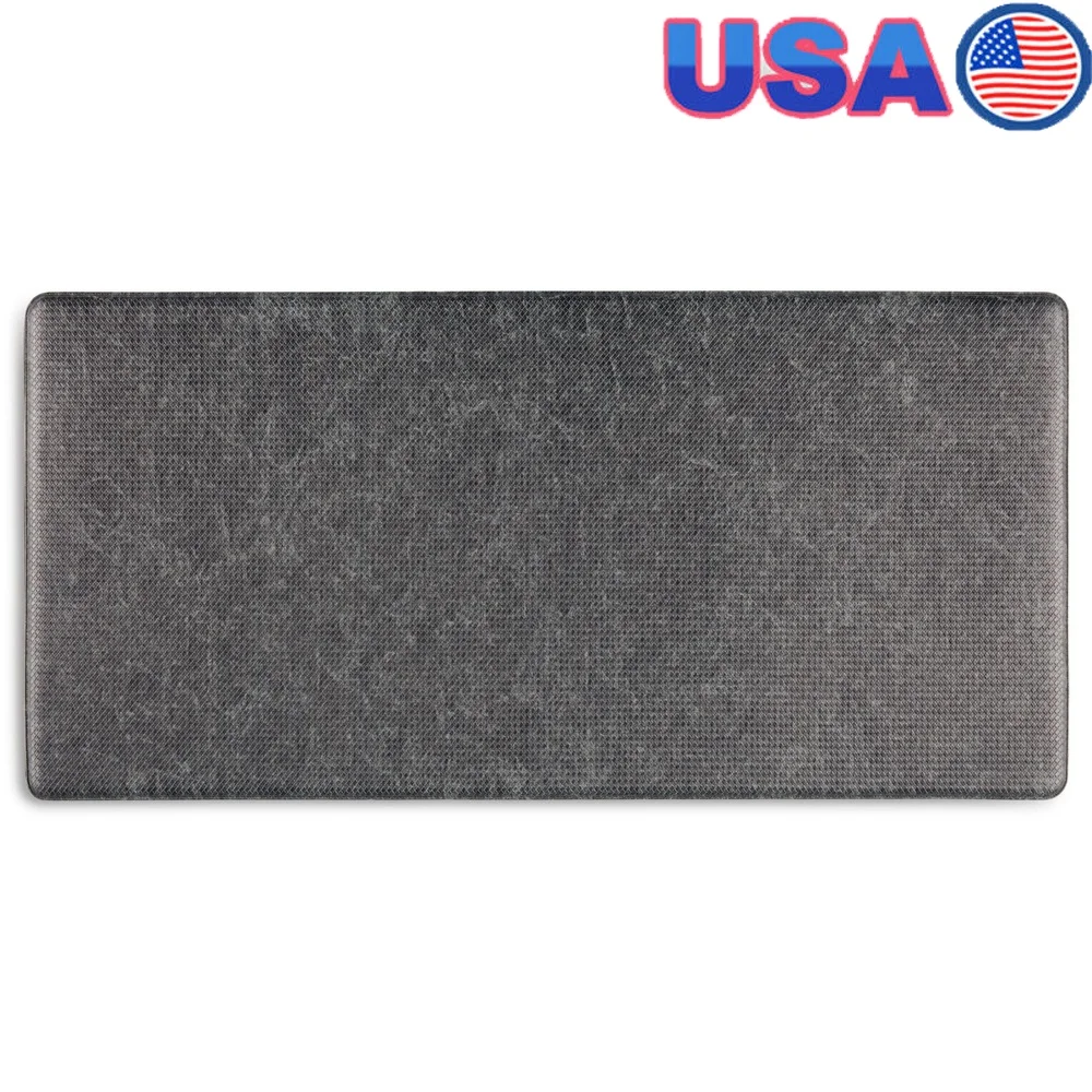 

Комфортный воздушный напольный коврик из промытой бумаги, нескользящая подложка, многоцелевой, легко чистящийся, для использования в помещении, 20x41 дюйма, скошенные края