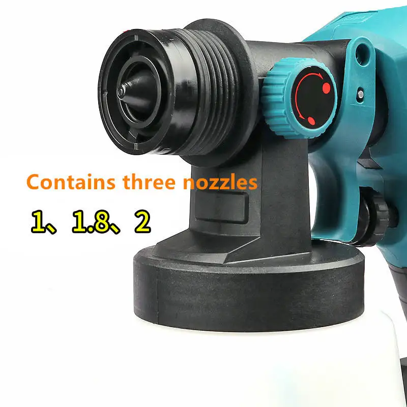 Portable Electric Airless Paint Sprayer, Household Paint Spray‑Gun for Home Painting Work