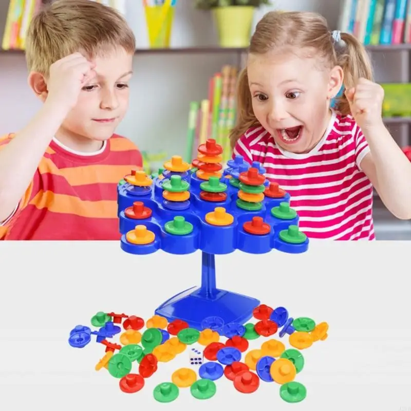 

Balance Tree Toy Stacking Building Block Parent-child Interaction Tabletop Game A2UB