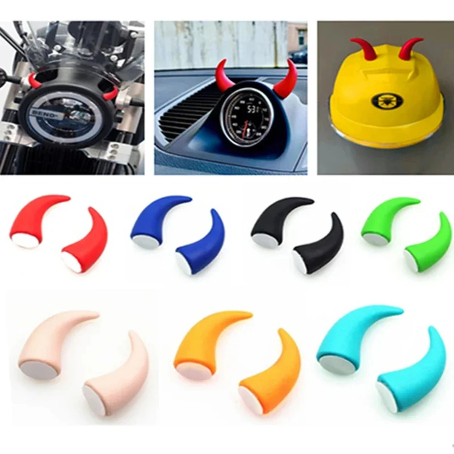 Enhance your vehicle's personality with these unique small devil car decorations! Add a touch of fun and quirky style to your ca