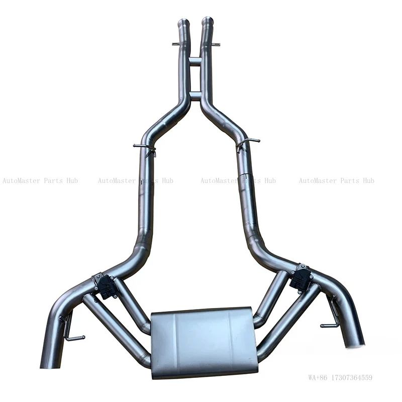 

Customized Performance Valved Exhaust Catback System for - GT//GTS/GTC 4.0t OE No with Polished Surface