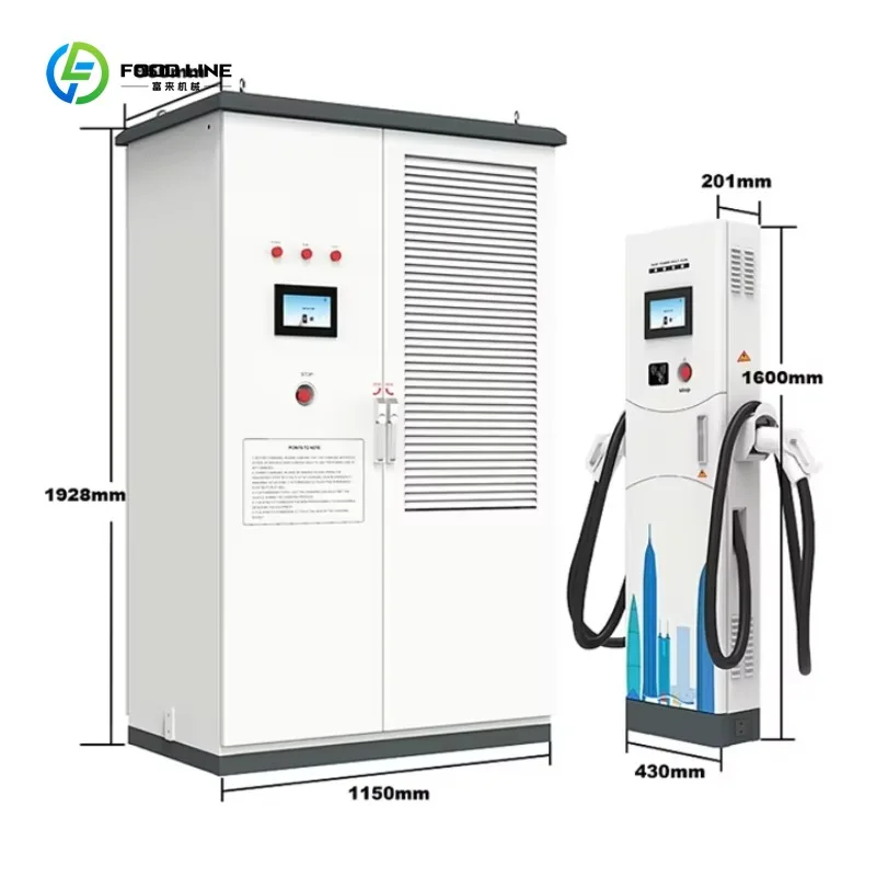 240 720kW Split DC Fast EV Charger CCS2 CCS1 CHAdeMO GB T NACS with RFID APP Floor Mounted Station Custom