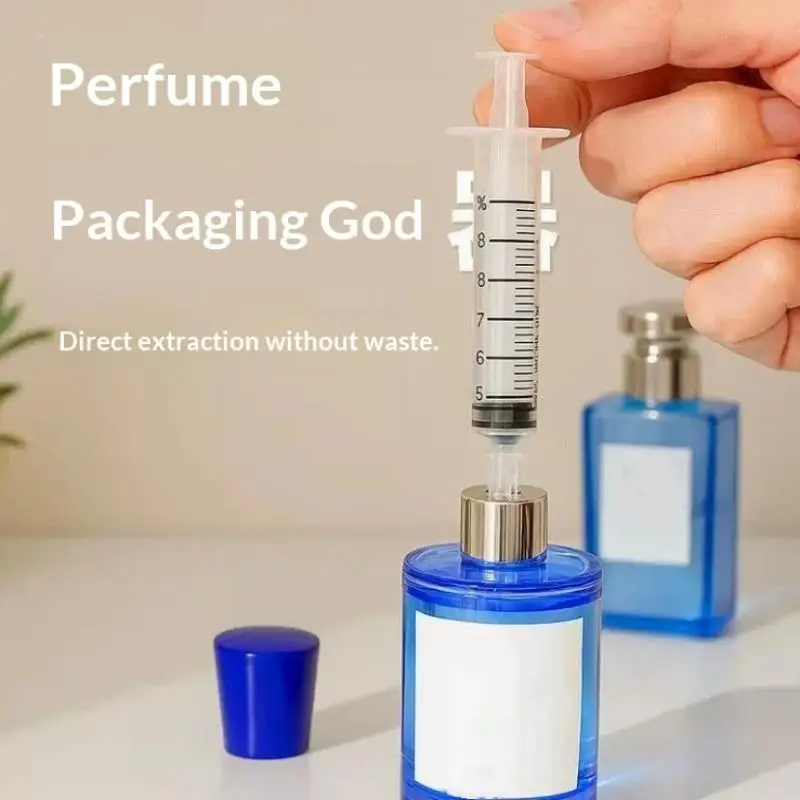 3 Stück tragbare Sprühflaschen-Transferpumpe 1ml 2,5ml 5ml 10ml 20ml Parfüm-Nachfüllwerkzeug Druckfeder-Tropfer Langlebiger PP-Kosmetikflüssigkeitsspender – Detail 5