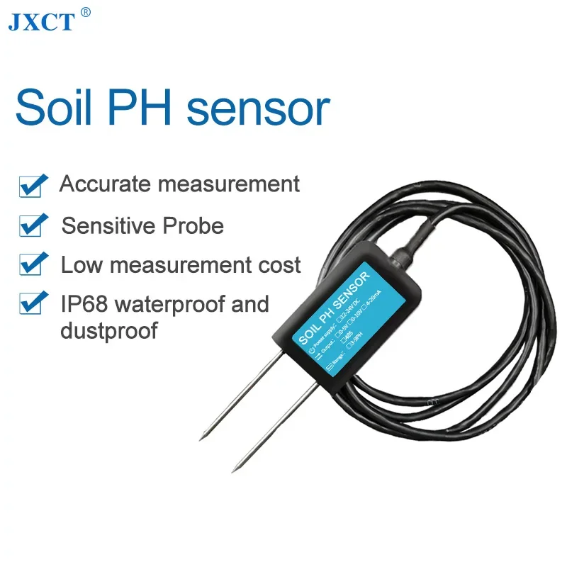 Soil PH meters RS485 agriculture probe Soil acidity and alkalinity ph soil sensor