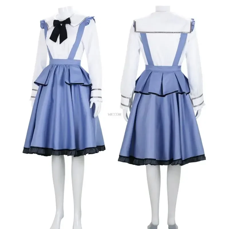 Project Sekai colorful stage! akiyama miyuki cosplay costume anime wig cute girl lolita dress uniform set