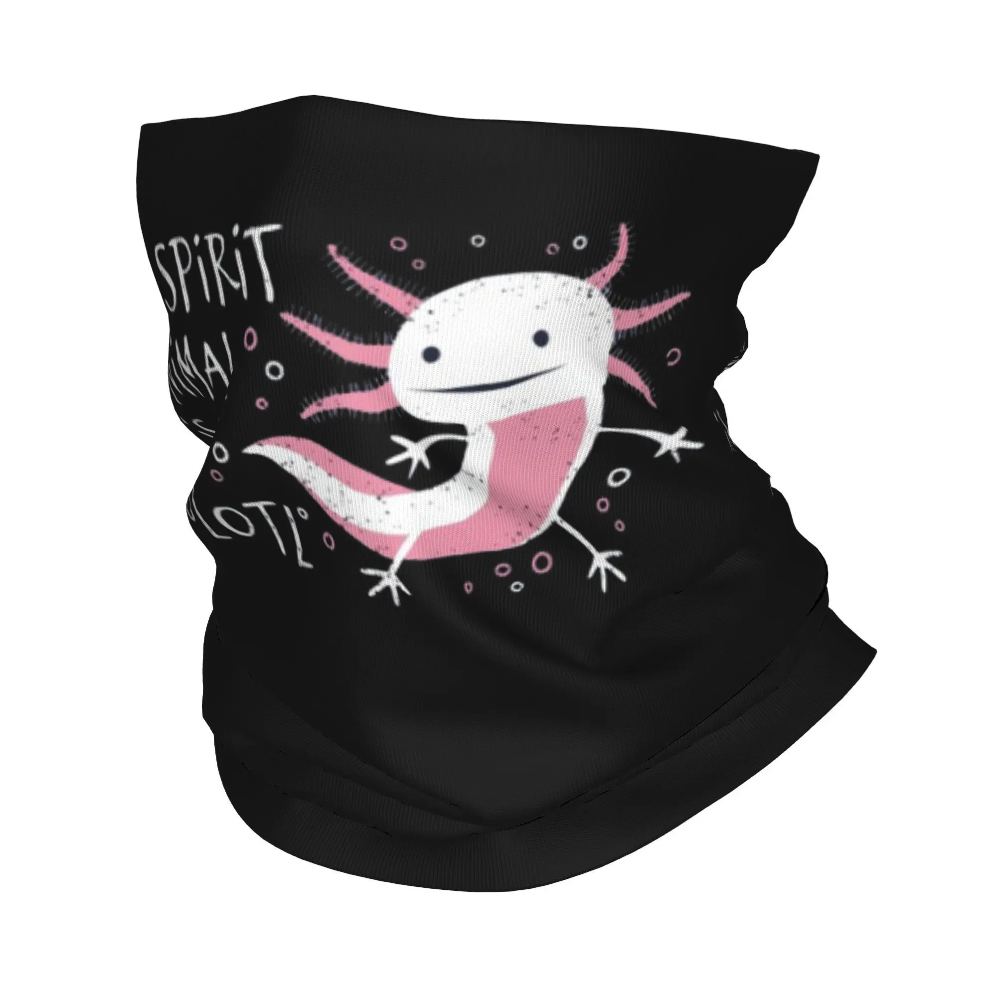 Lindo anfibio-Mi espíritu Animal es un Axolotl Bandana cubierta para el cuello bufanda envolvente diadema multiusos montar Unisex adulto lavable