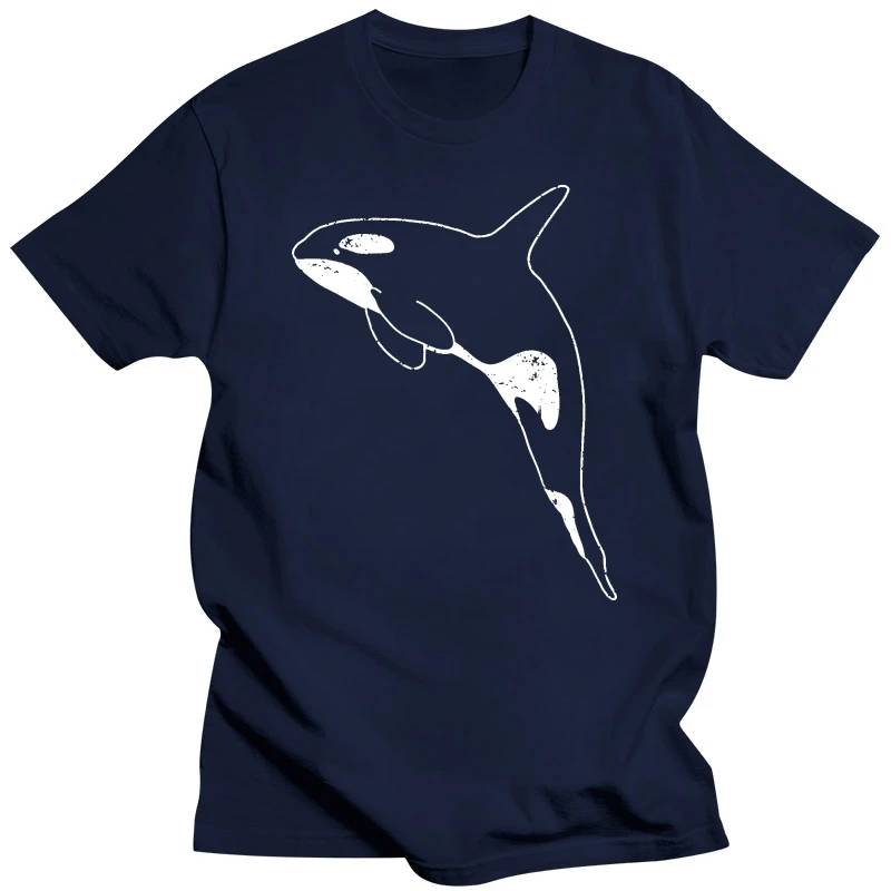 T-shirt épaulard orca incl Sea Ocean DistMurcia pour homme, chemise de marque, médicaments microscopiques, t-shirts de plage