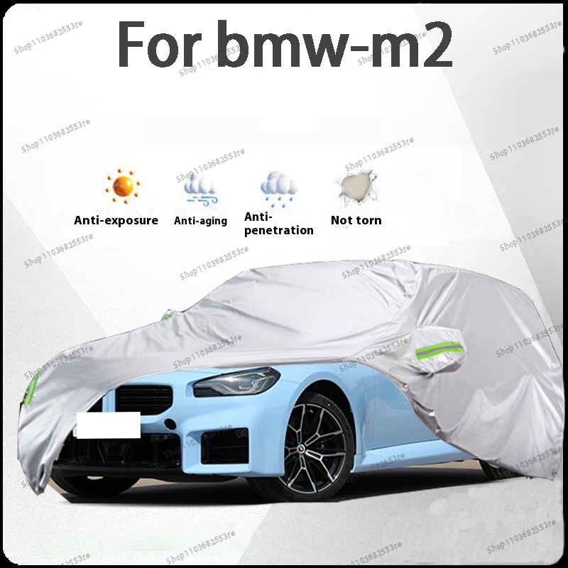 

Чехол для автомобиля BMW M2 Fit — водонепроницаемый, пылезащитный, солнцезащитный козырек (УФ), снегозащитный | Серебряное полное покрытие с защитой в течение всего дня