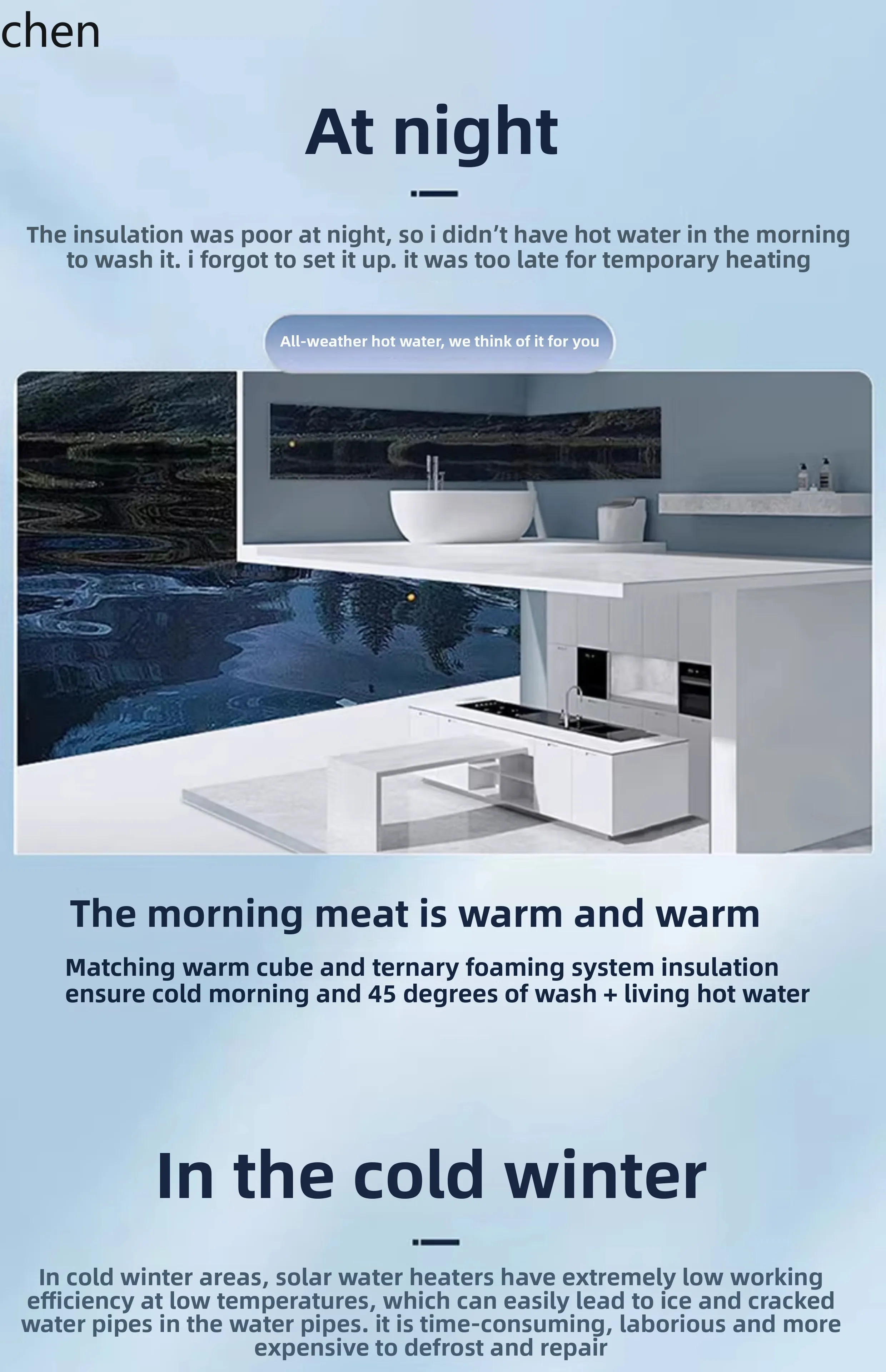 Riscaldatore di acqua solare LXC riscaldamento elettrico raccoglitore di tubi a vuoto domestico integrato