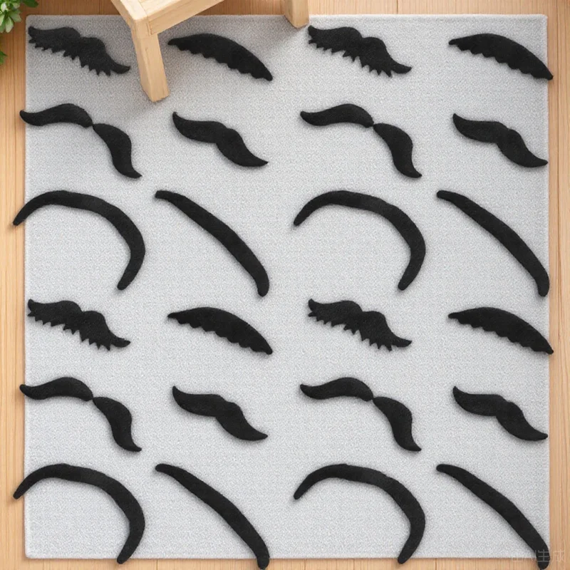 

24pcs Self Adhesive Fake Beard Realistic Mustaches Stickers for Party Costume Masquerade Carnival Easter Cosplay Chemical Fiber