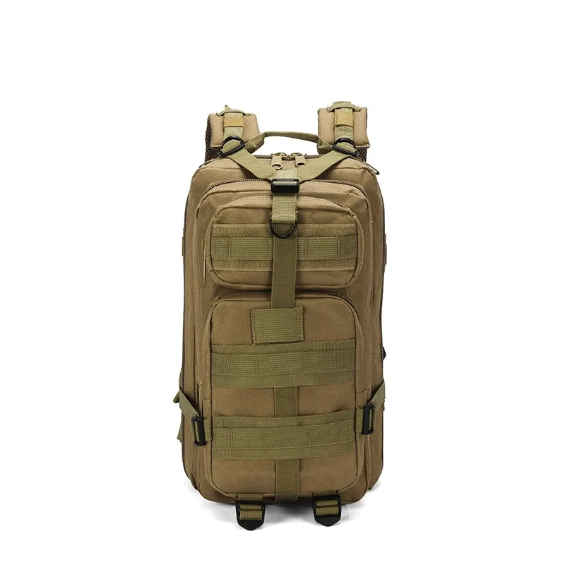 Escalada-Outdoor Camouflage Nylon Bag, 3P Pack Bag, Mochila De Viagem Esportes