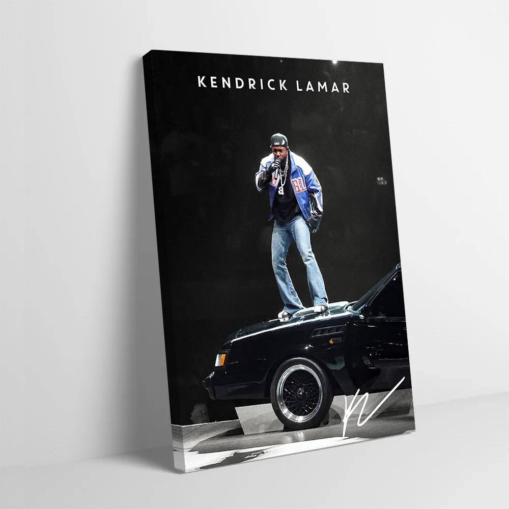 Kendrick Lamar Printing Poster Custom Pictures Wall Art Canvas Painting Gift for Luxury Decoration Interior Accessories Room
