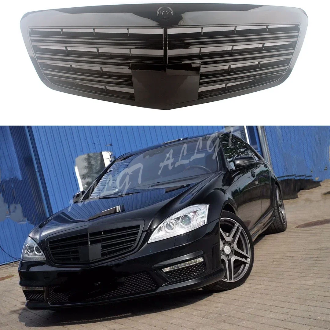 

Front Racing Facelift Bumper Grilles For Mercedes Benz W221 S-Class S320 S350 S450 S500 S63 S65 Four Doors 2009-2013