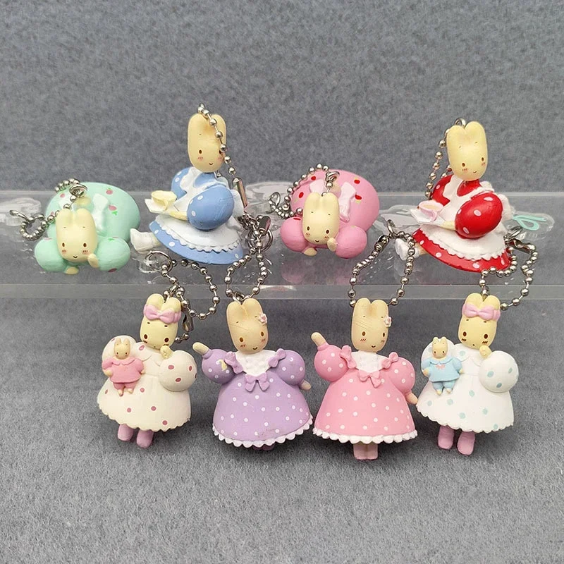 

Аниме Sanrio MarronCream фигурка слепая коробка игрушки модель милый жасминовый кролик декоративная коллекция кулон брелок подарки для детей