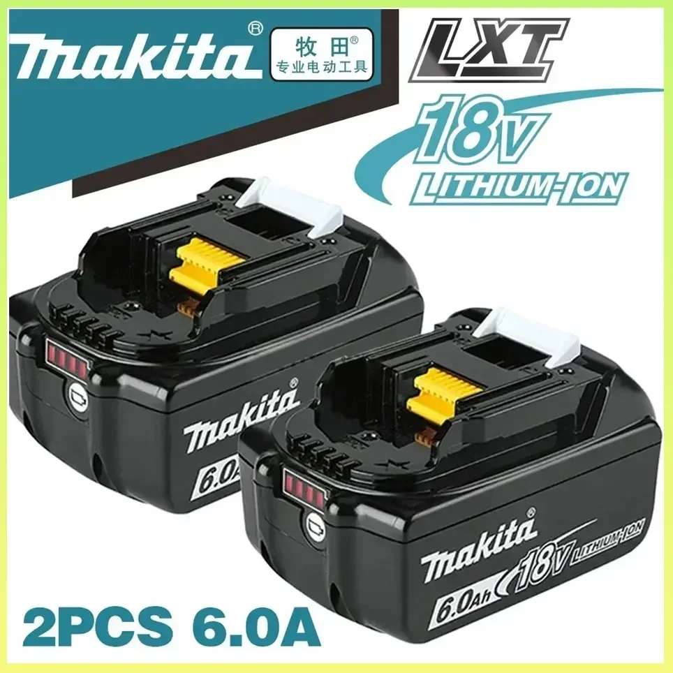 

Genuine Makita 6Ah/5Ah for Makita 18V Battery BL1830B BL1850B BL1850 BL1840 BL1860 BL1815 Replacement Lithium Battery